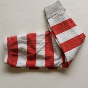 carter's striped thermal waffle knit pajama bottoms 18 months baby unisex